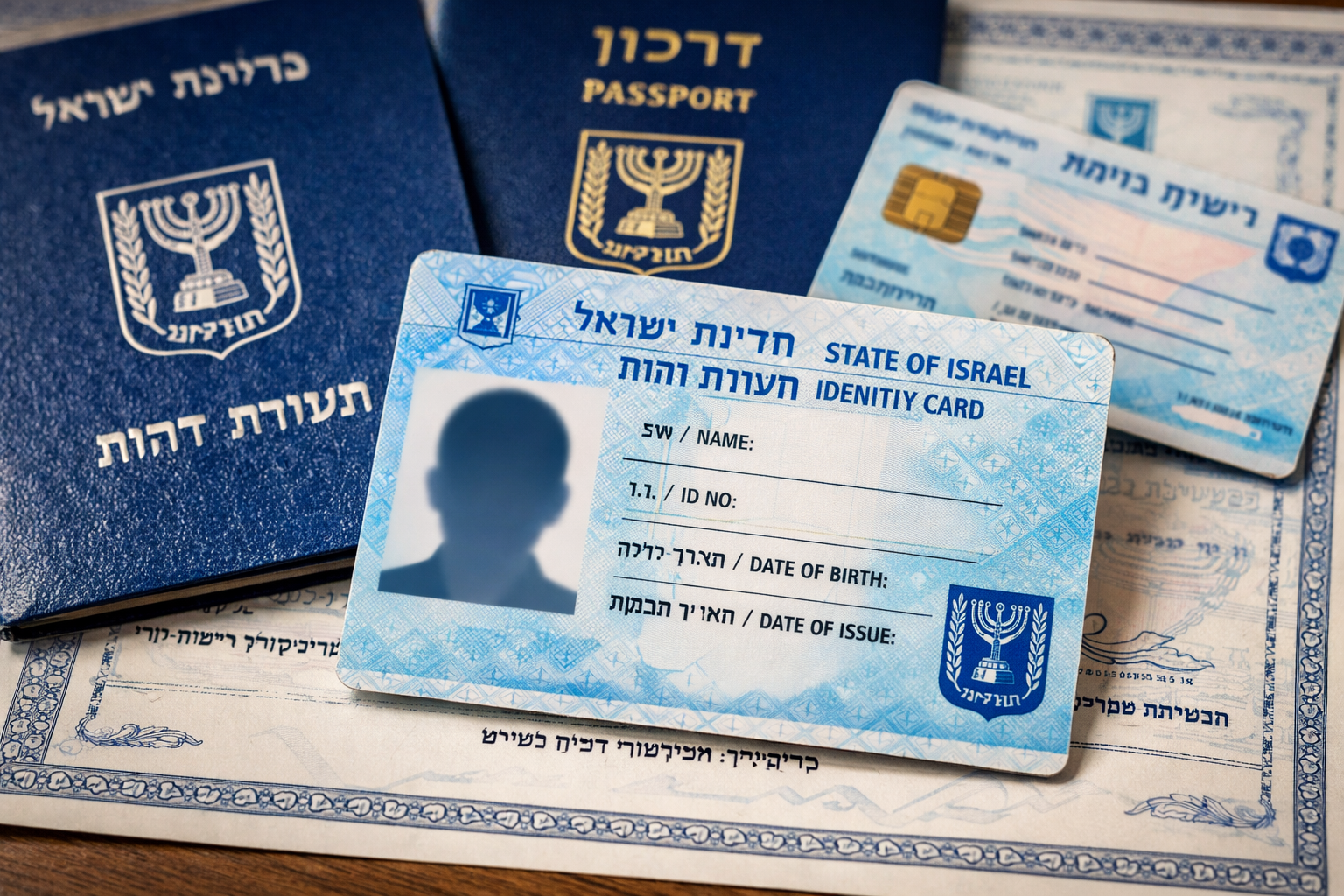 удостоверений личности Израиль